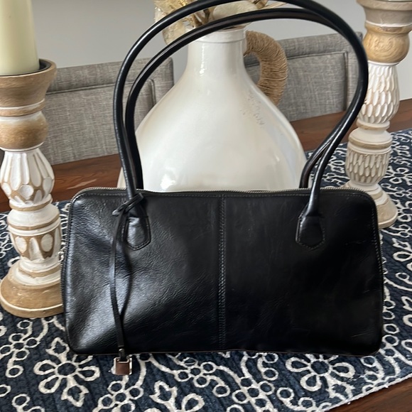 HOBO Bags Hobo International Black Leather Shoulder Bag Poshmark